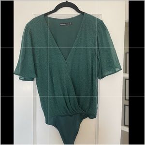 Abercrombie Chiffon Bodysuit